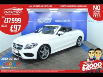 2018 (18) - 2.0 C200 AMG Line Cabriolet 2dr Petrol G-Tronic+ Euro 6 (s/s) (184 ps)
