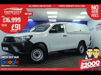 2017 (17) - 2.4 D-4D Active Pickup 2dr Diesel Manual 4WD Euro 6 (3.5t) (150 ps)