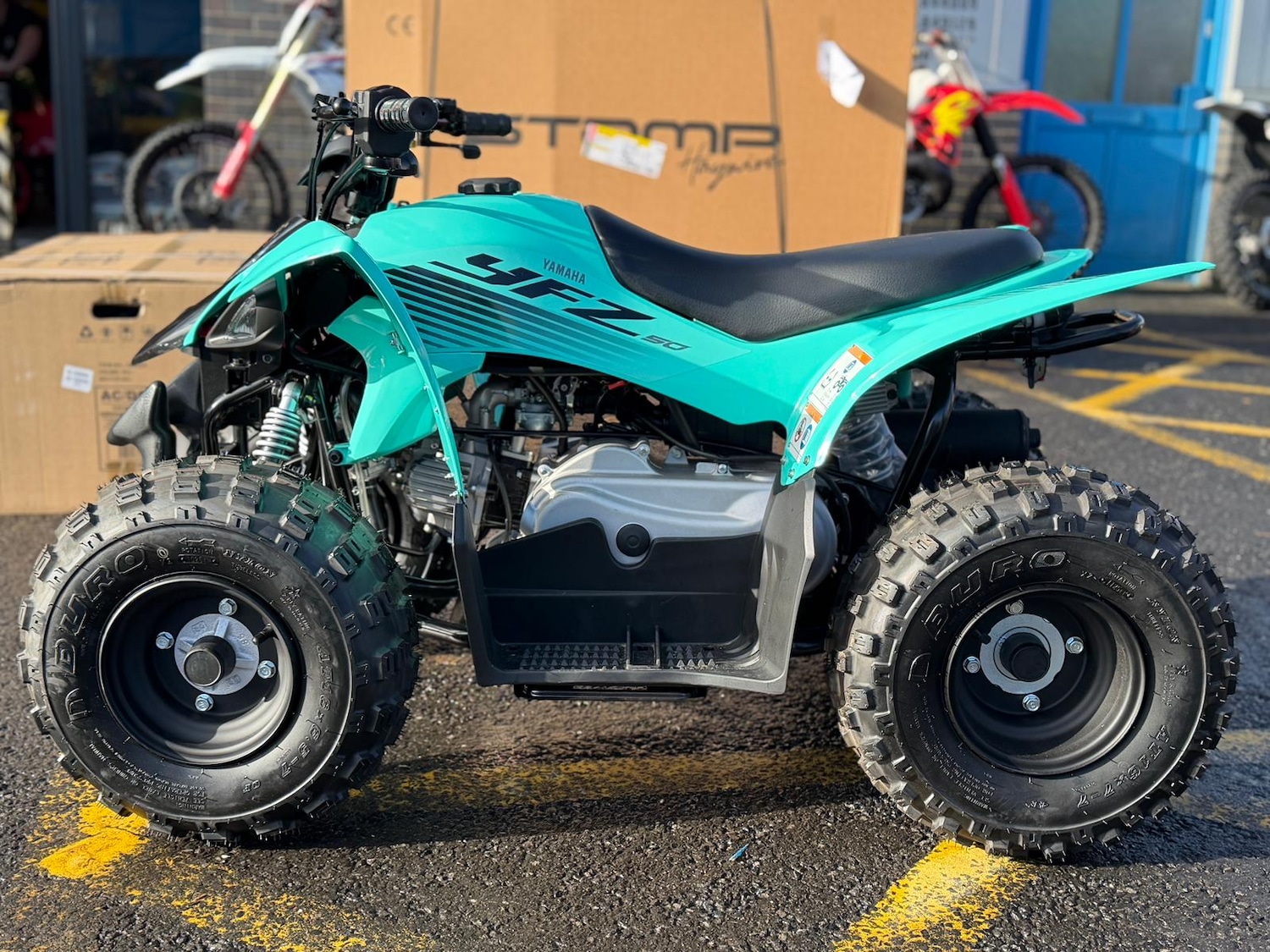 Yamaha YFZ50 TEAL NEW