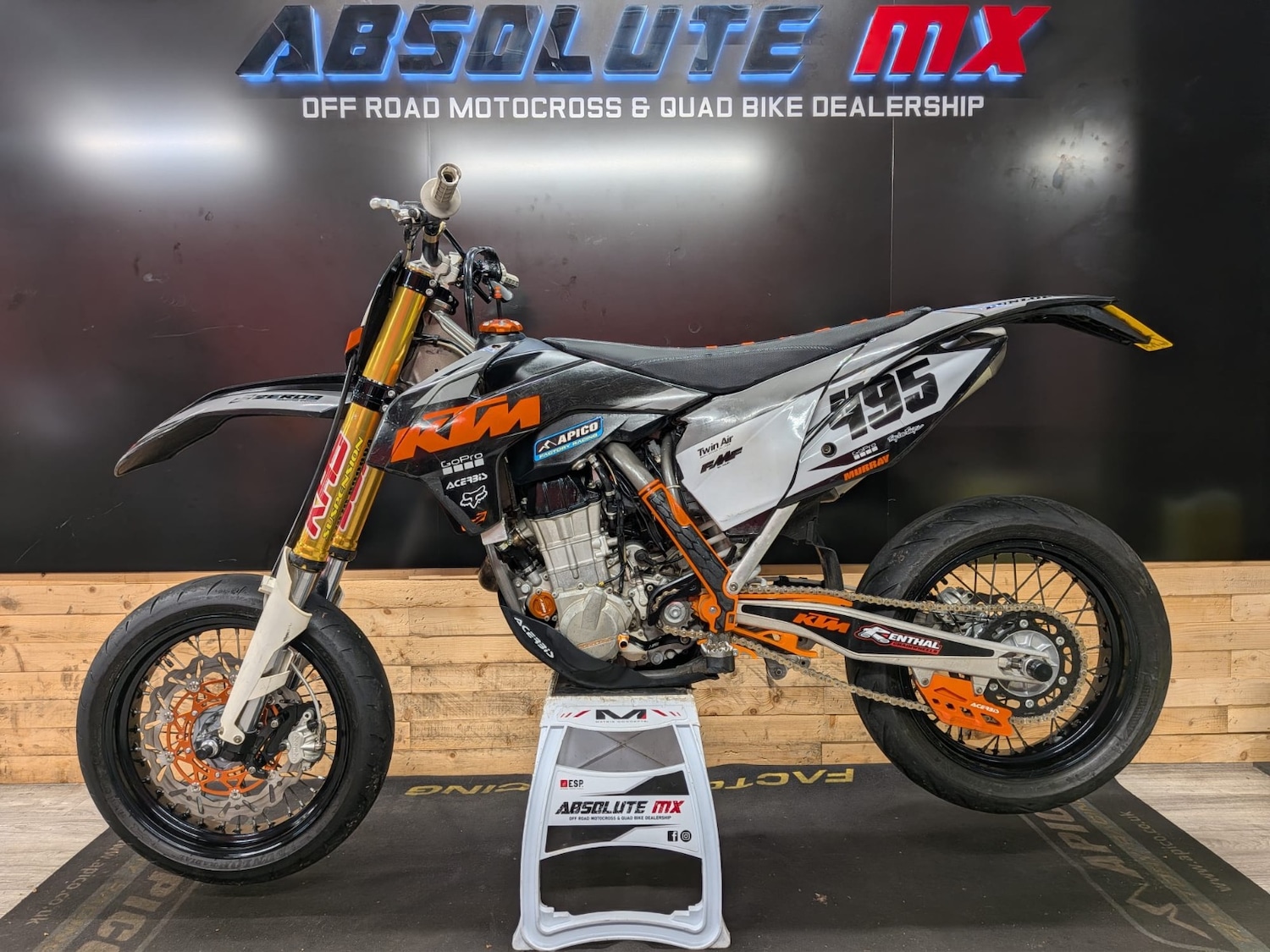 Used KTM SXF450 SUPERMOTO ROAD REGISTERED for sale - 78371459: Photo 2