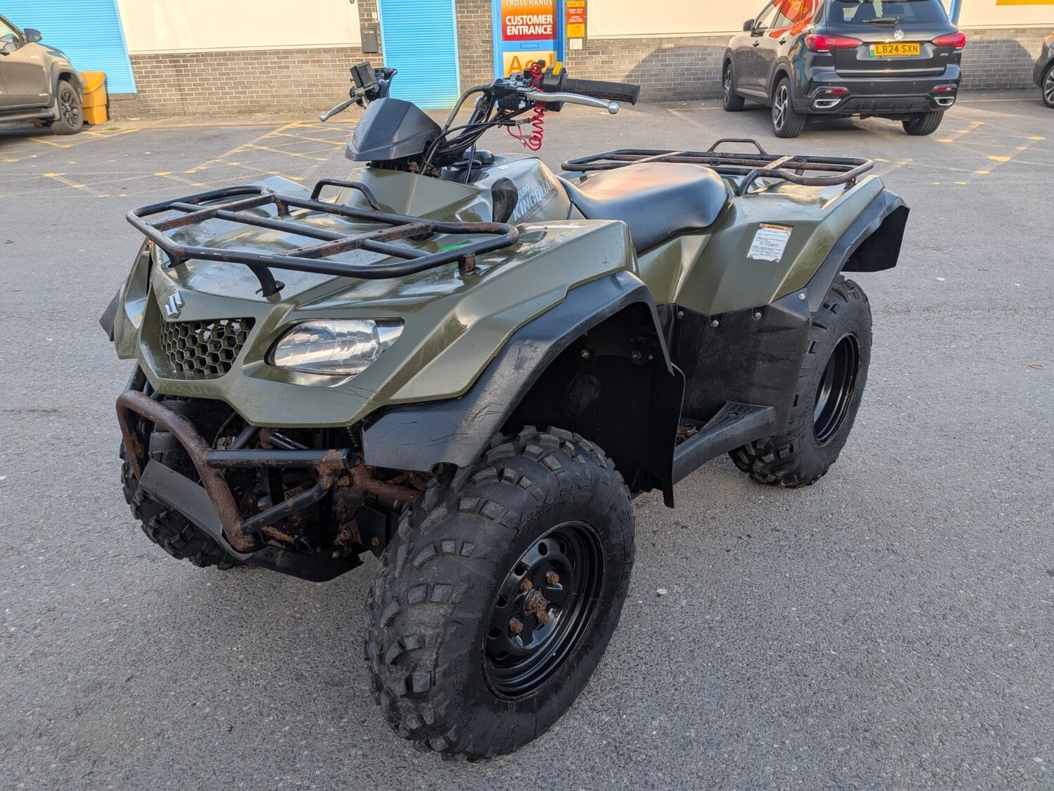 Suzuki KINGQUAD 400 FSI (LT-F400F SERIES)