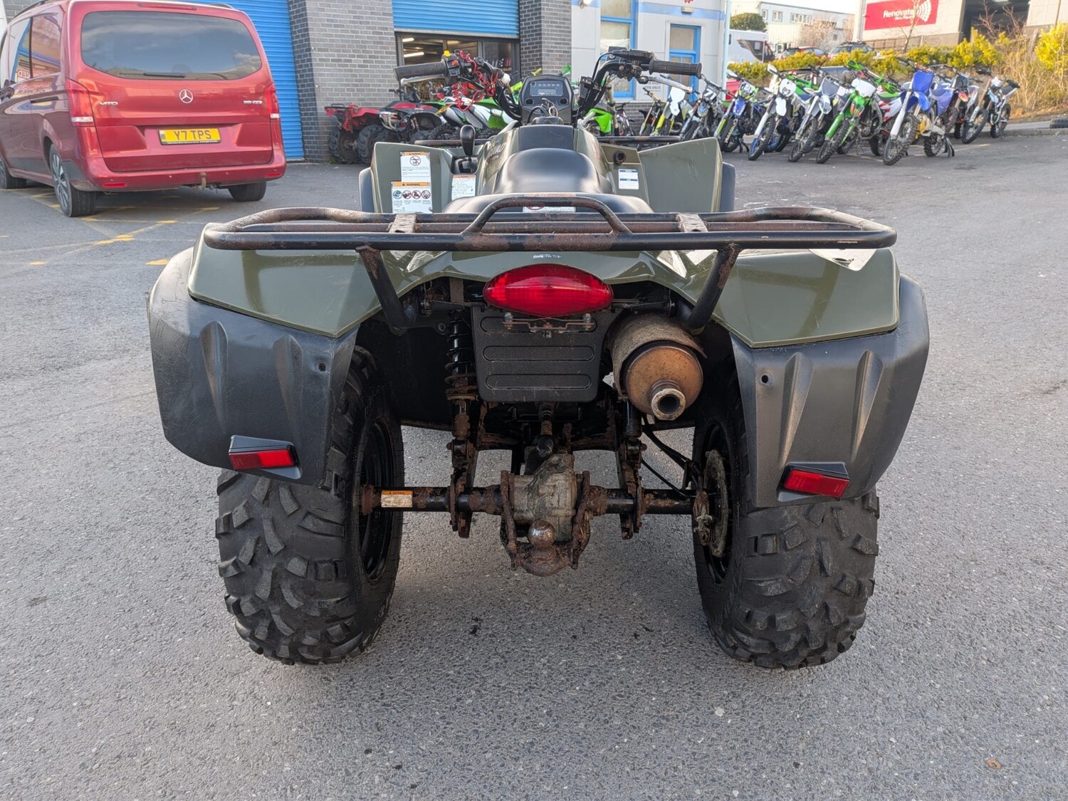 Suzuki KINGQUAD 400 FSI (LT-F400F SERIES)