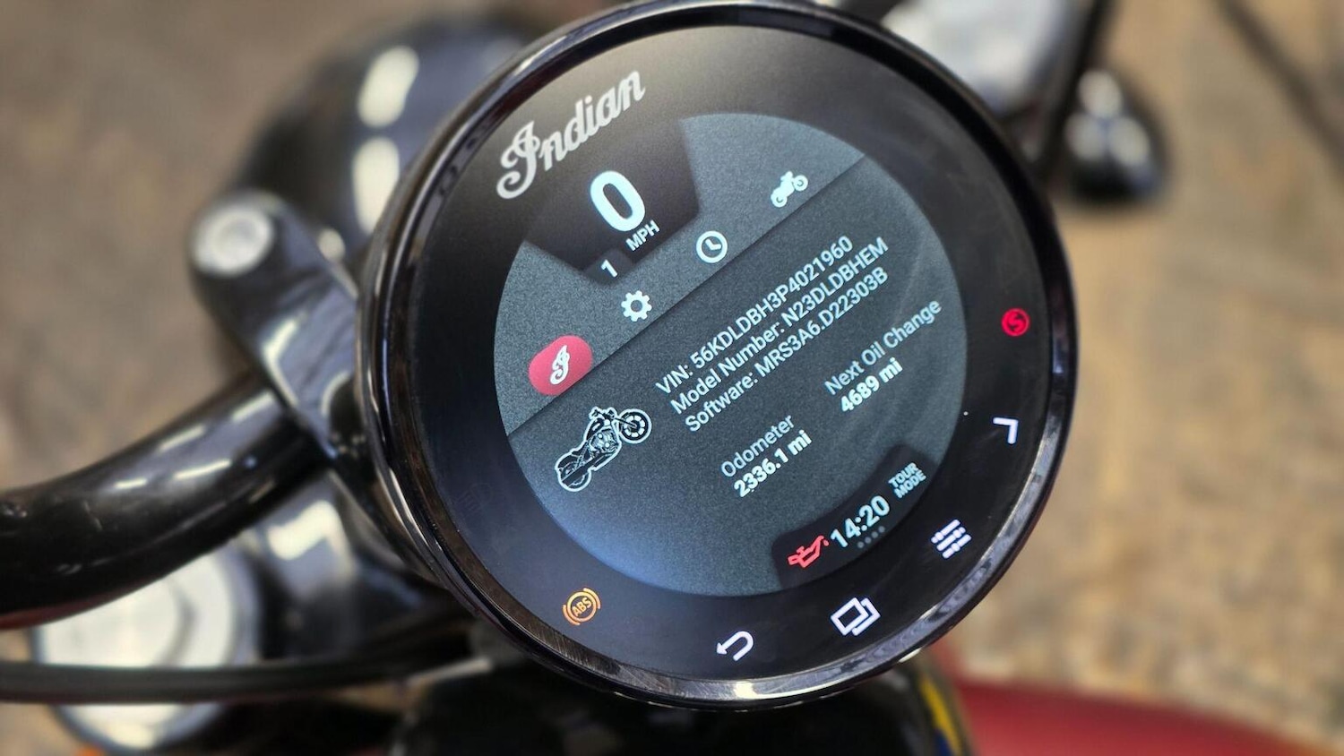 Indian CHIEF BOBBER DARK HORSE