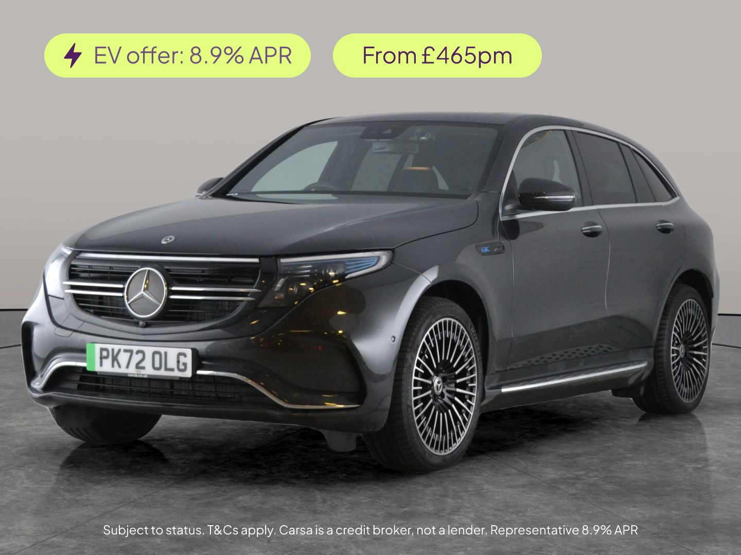 Used Mercedes-Benz EQC 2022 for sale - 77136684: Photo 1