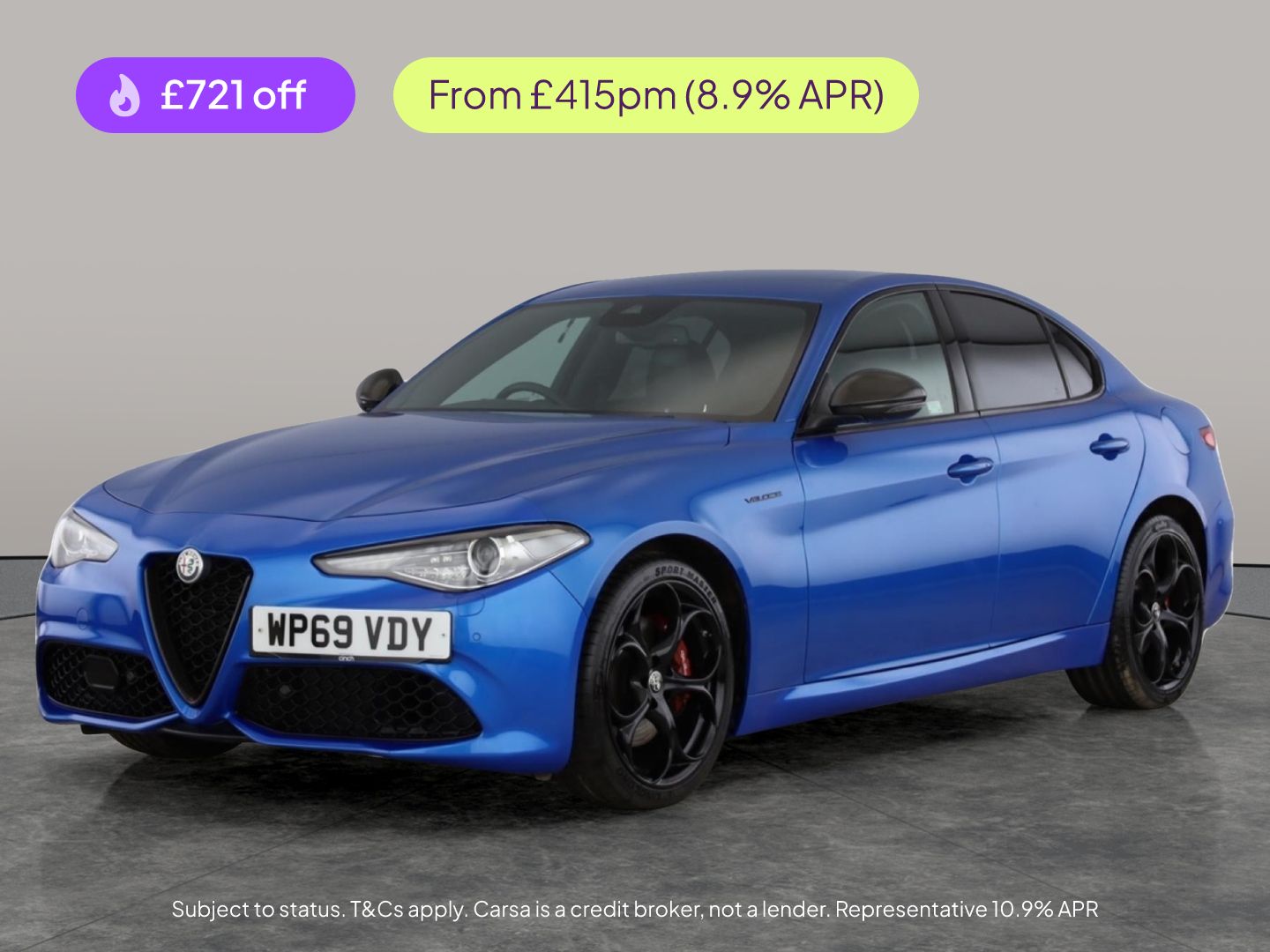 Used Alfa Romeo Giulia 2019 for sale - 76967223: Photo 1