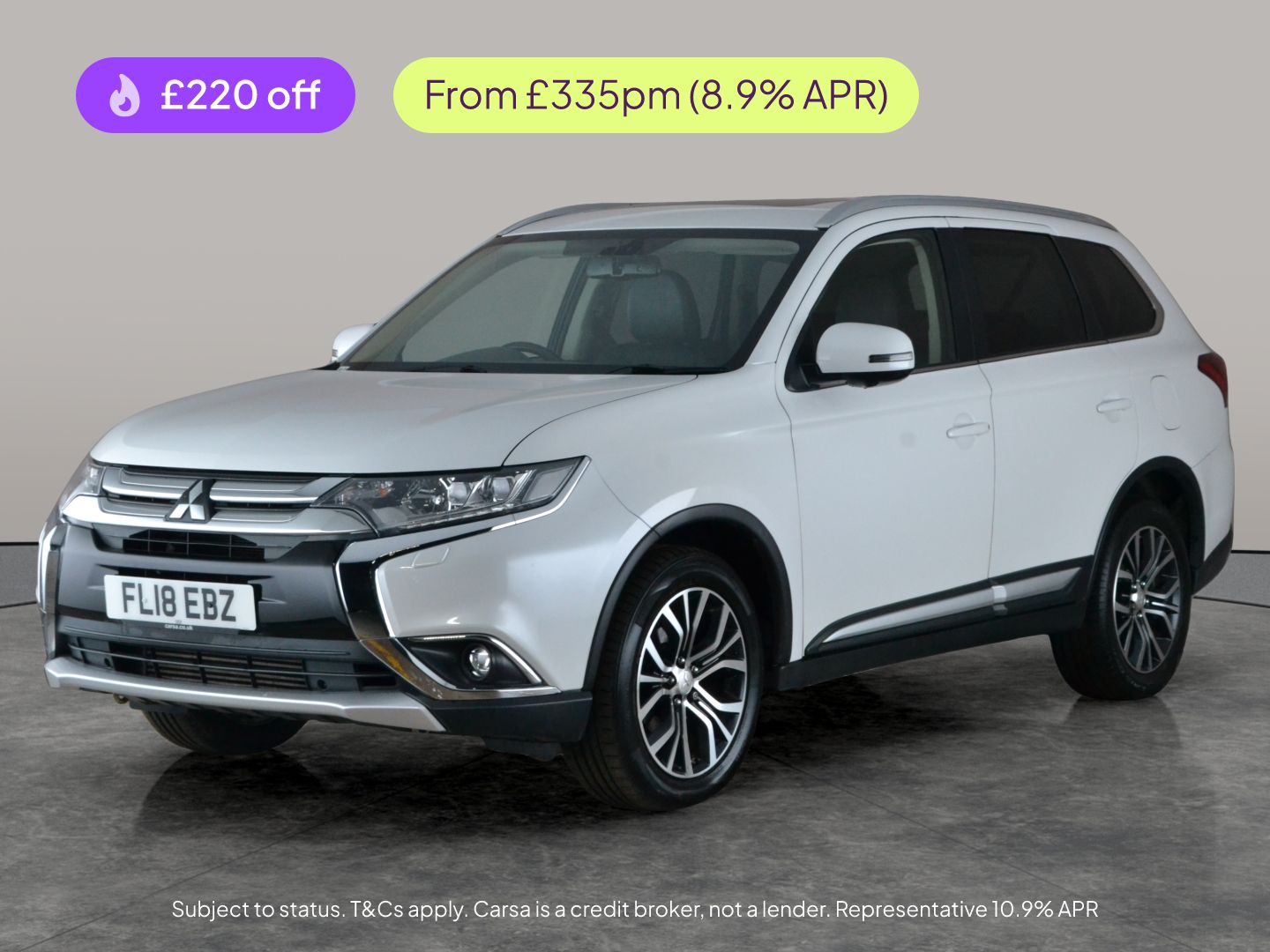 Used Mitsubishi Outlander 2018 for sale - 77890298: Photo 1