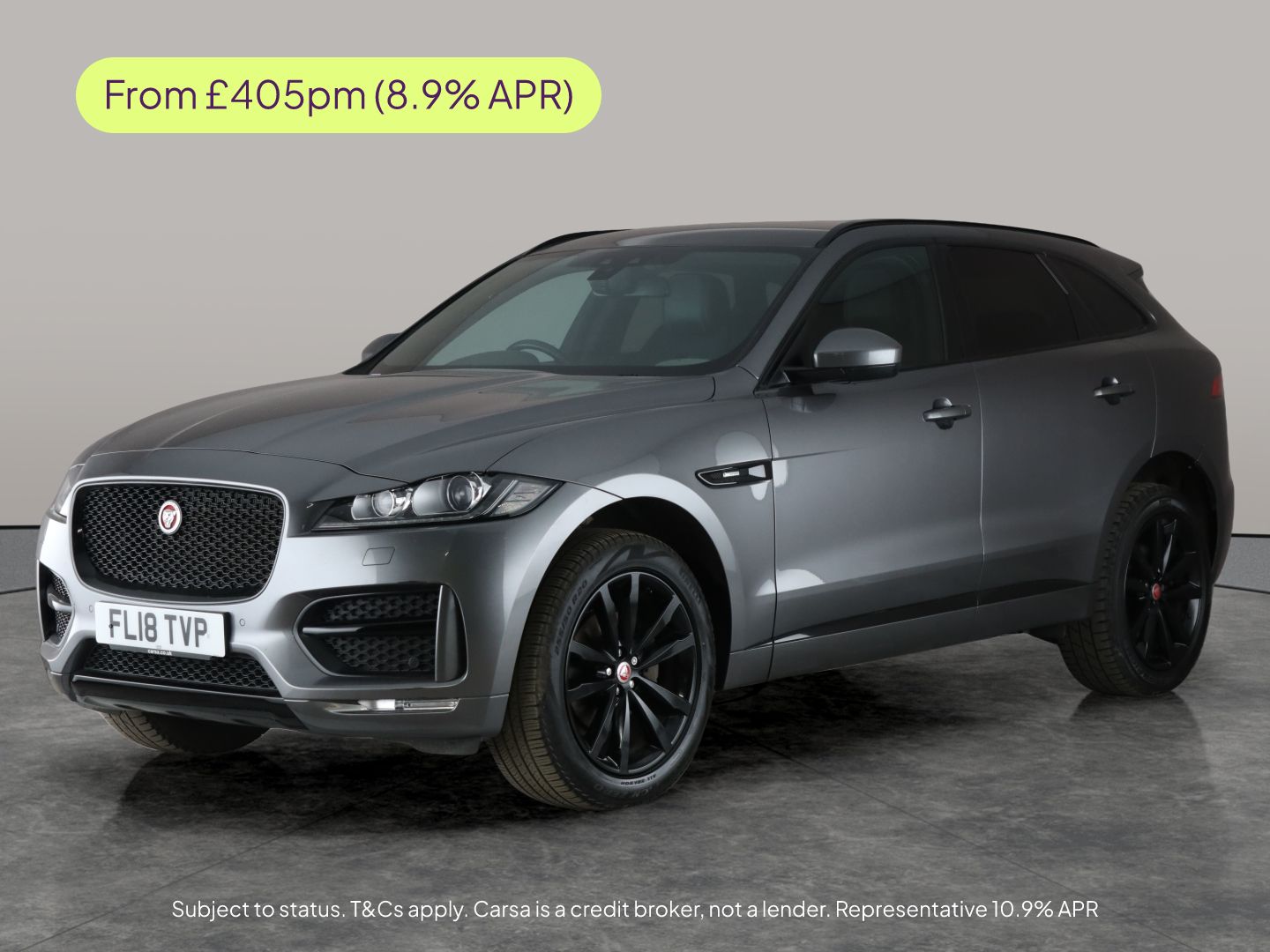 Used Jaguar F-Pace 2018 for sale - 77281462: Photo 1