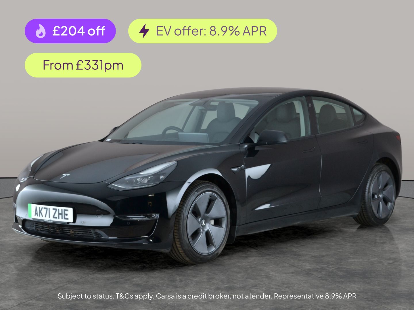 Used Tesla Model 3 2021 for sale - 77165000: Photo 1