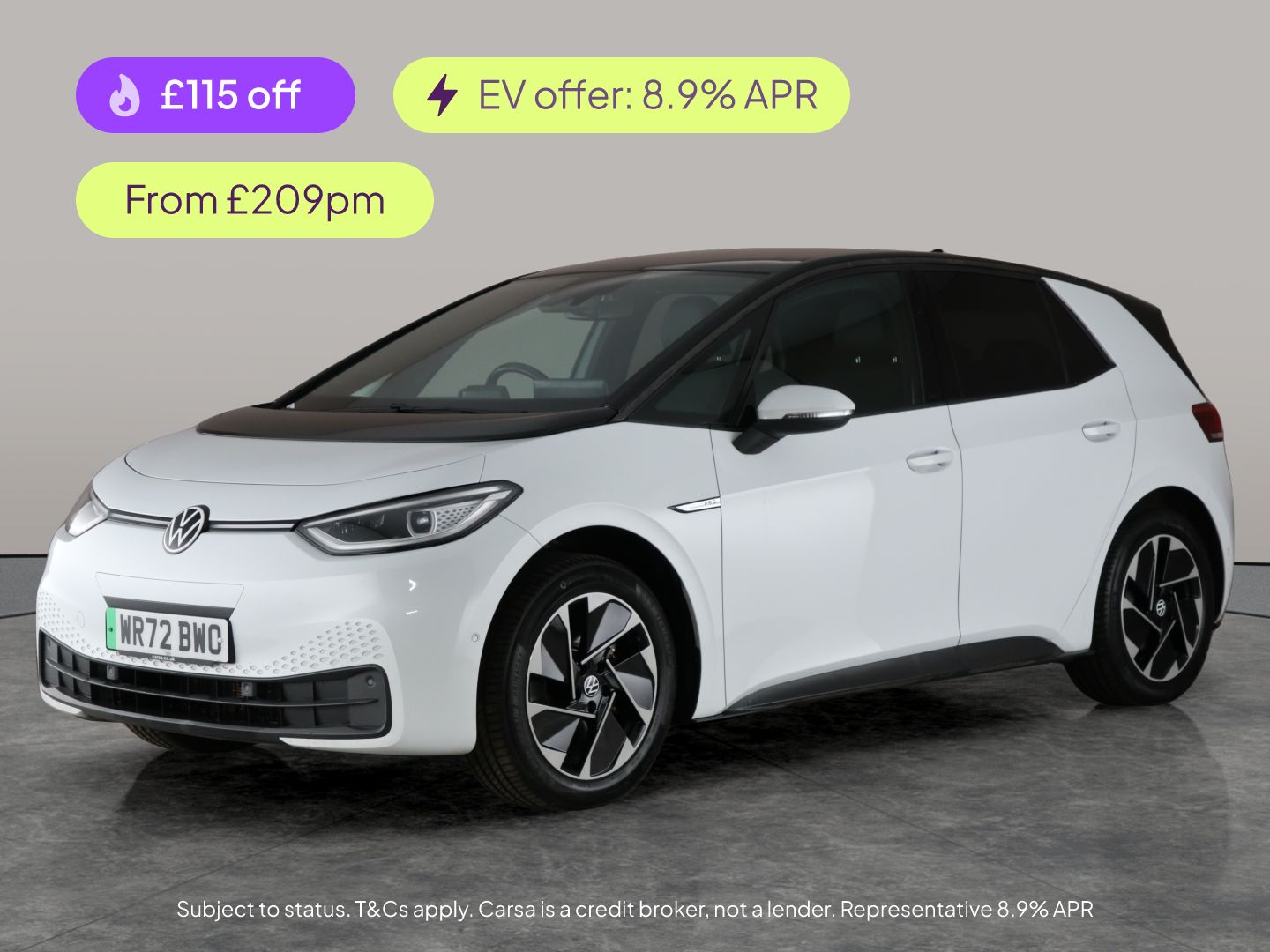 Used Volkswagen ID.3 2022 for sale - 77196208: Photo 1