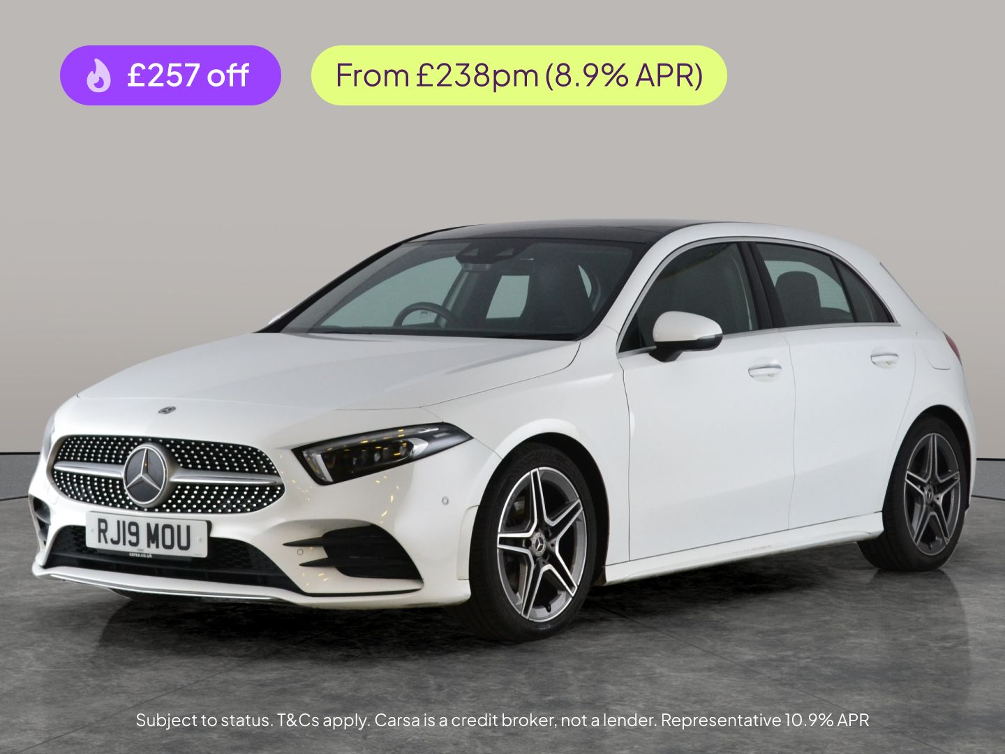 Used Mercedes-Benz A-Class 2019 for sale - 77641104: Photo 1