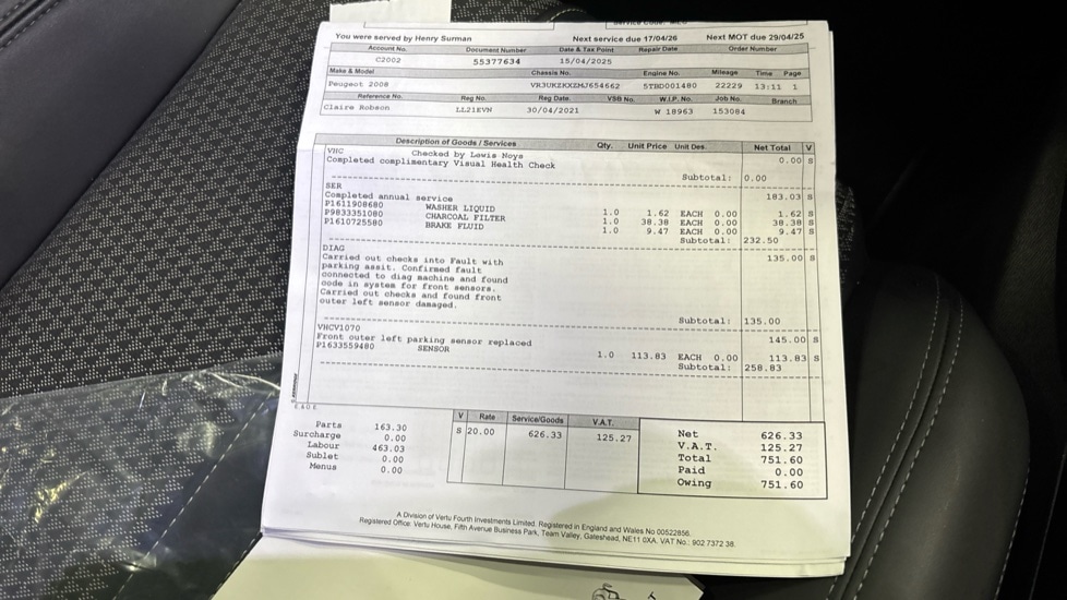 Used Peugeot 2008 2021 for sale - 76861835: Photo 22