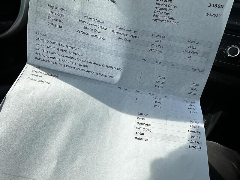 Used BMW 2 Series 2014 for sale - 77968000: Photo 26