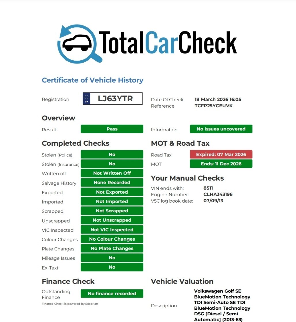 Used Volkswagen Golf 2013 for sale - 78070654: Photo 8