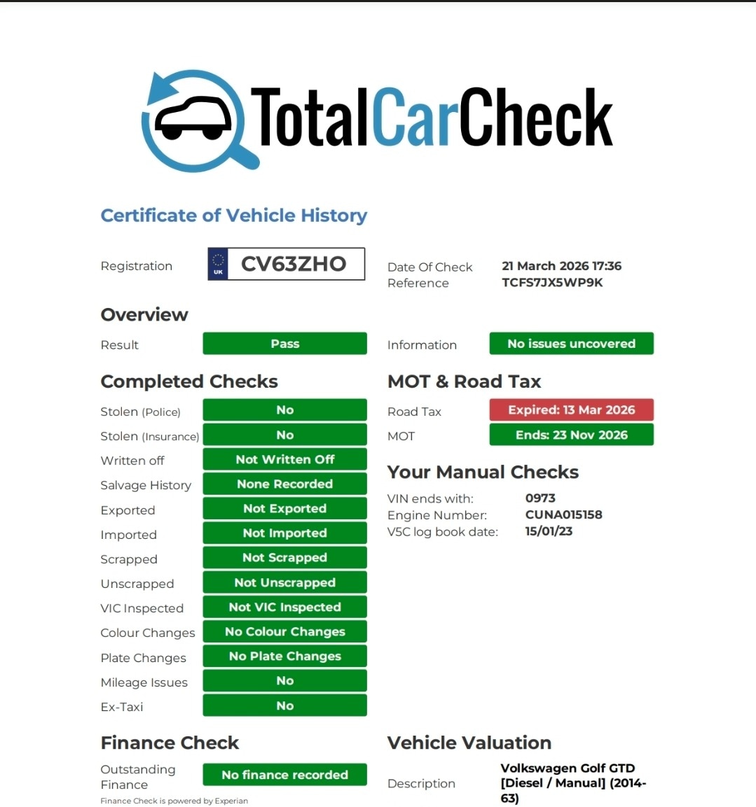 Used Volkswagen Golf 2014 for sale - 78070656: Photo 5