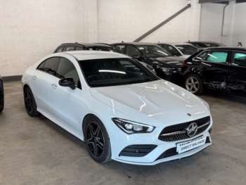 2023 (72) - 2023 72 REG MERCEDES CLA 180 1.3 AMG Line Premium Auto White salvage 4-Door