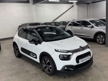 2023 (23) - 2023 23 REG CITROEN C3 1.2 Shine Plus PureTech 110 White salvage damaged 5-Door