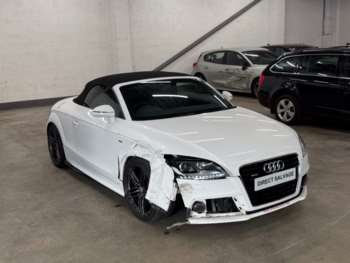 2010 (60) - 2010 60 REG AUDI TT 2.0 TDI S Line Quattro Roadster 2d Convertible salvage 2-Door