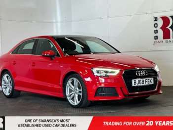2018 (68) - 1.0 TFSI 30 S line Saloon 4dr Petrol S Tronic Euro 6 (s/s) (116 ps)