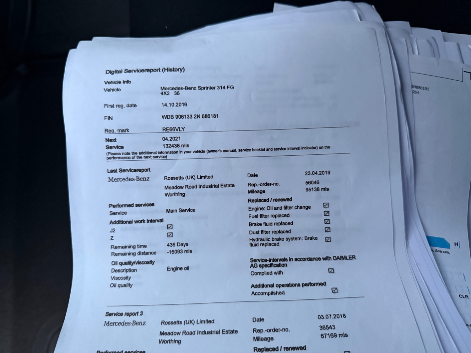 Used Mercedes-Benz Sprinter 2016 for sale - 76268831: Photo 28