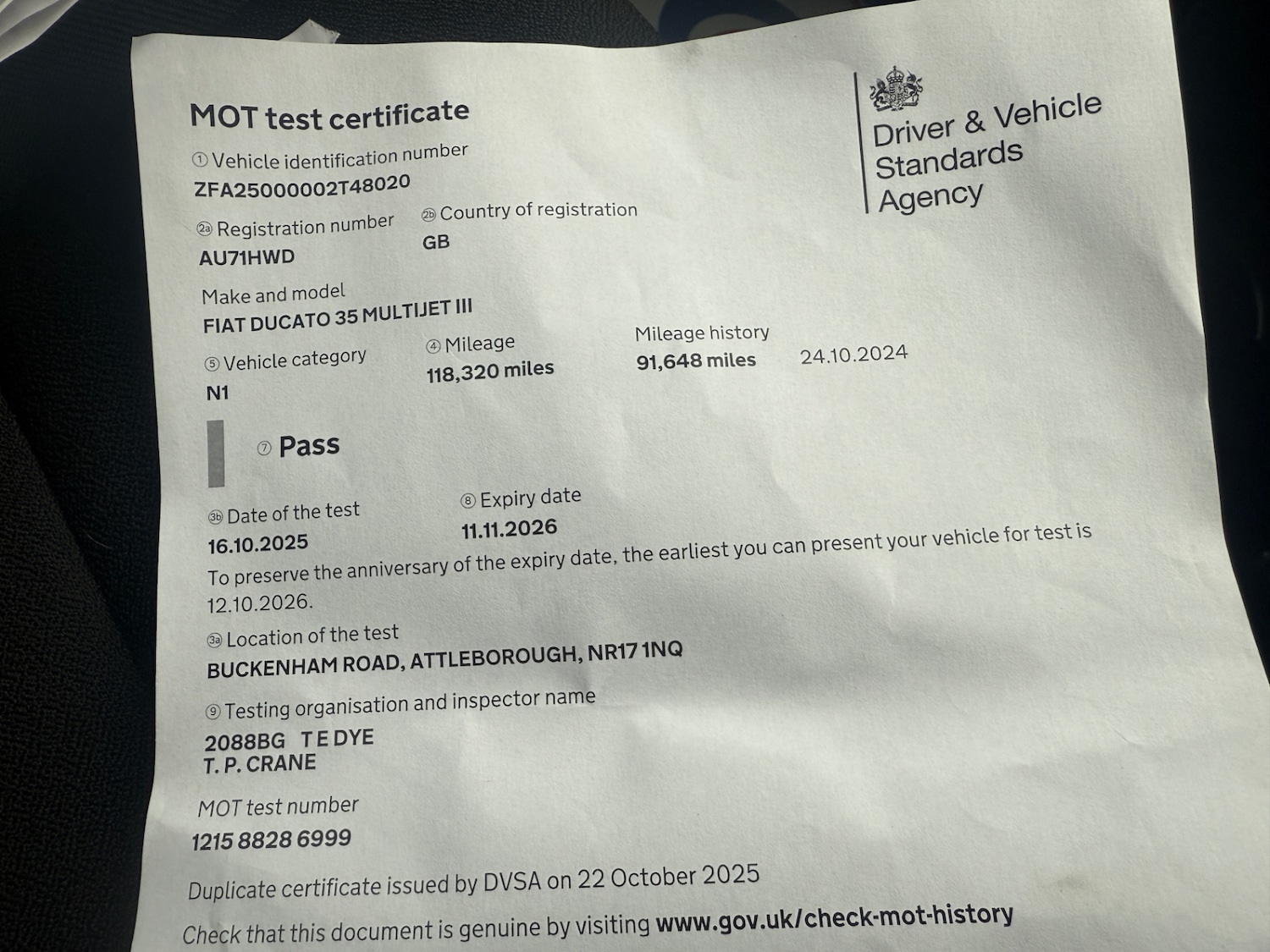 Used Fiat Ducato 2021 for sale - 76611648: Photo 17