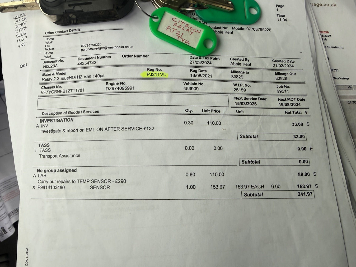 Used Citroen Relay 2021 for sale - 77208587: Photo 24