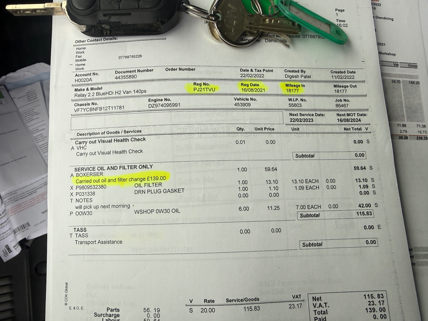 Used Citroen Relay 2021 for sale - 77208587: Photo 29