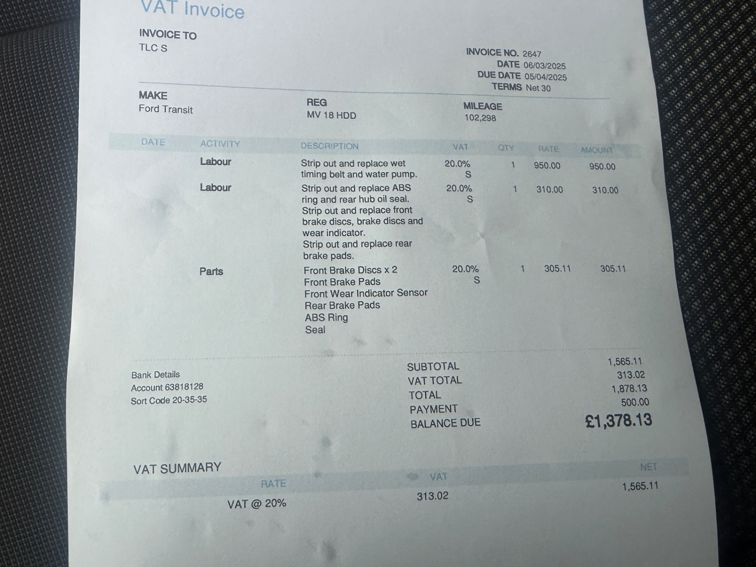 Used Ford Transit 2018 for sale - 77272549: Photo 36