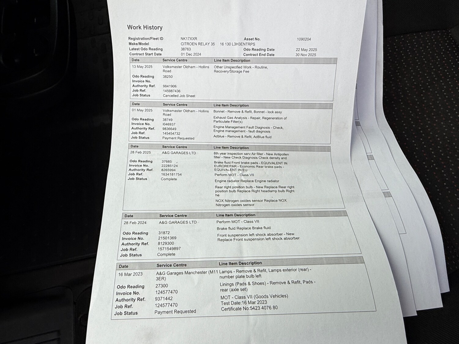 Vehicle 22