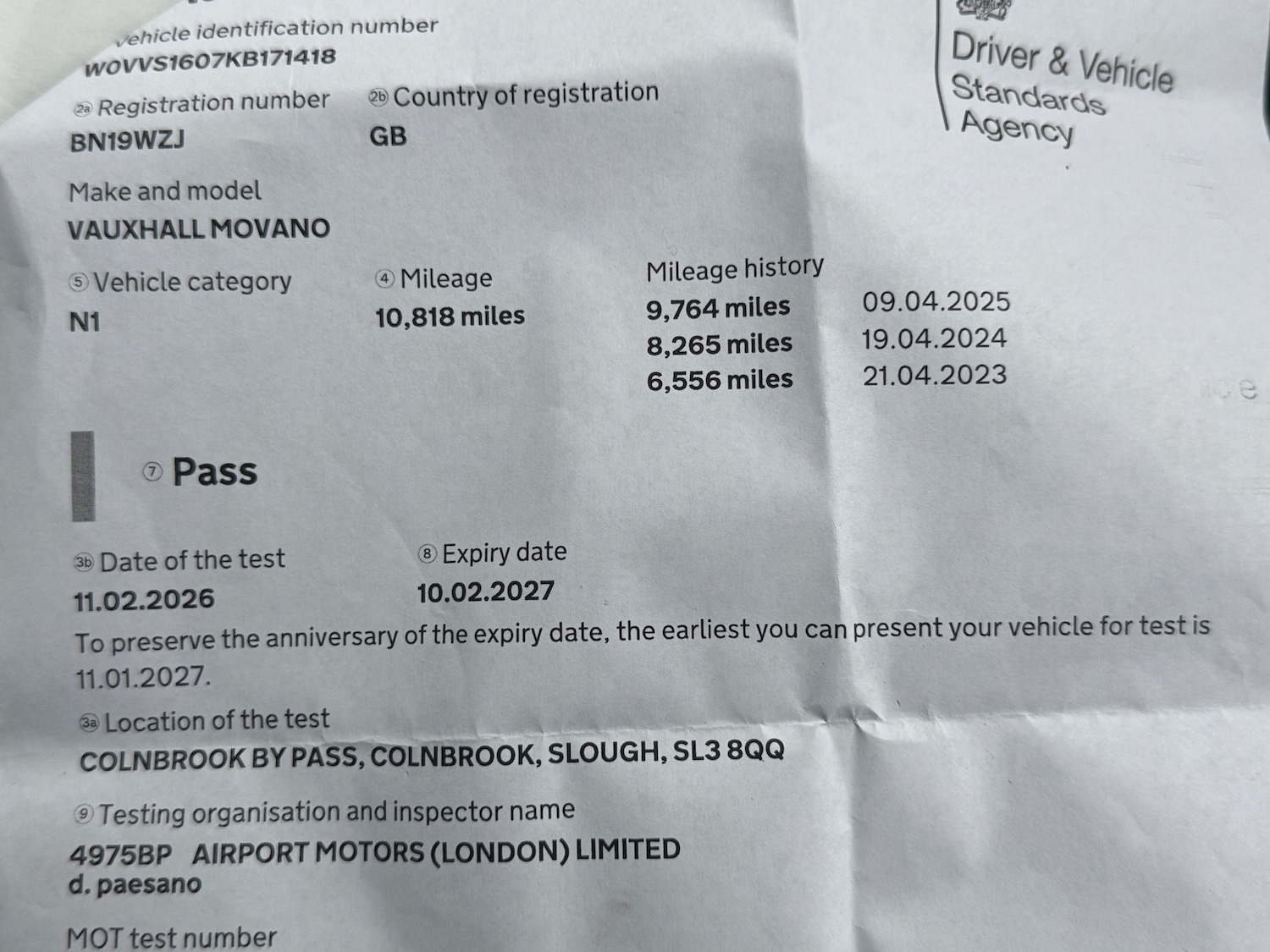 Used Vauxhall Movano 2019 for sale - 77616164: Photo 21