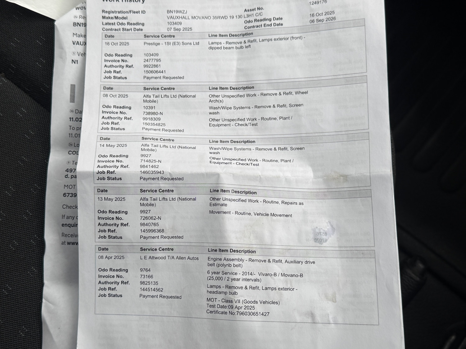 Used Vauxhall Movano 2019 for sale - 77616164: Photo 22