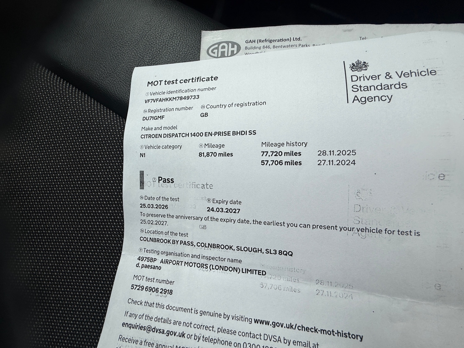 Used Citroen Dispatch 2021 for sale - 78145715: Photo 50