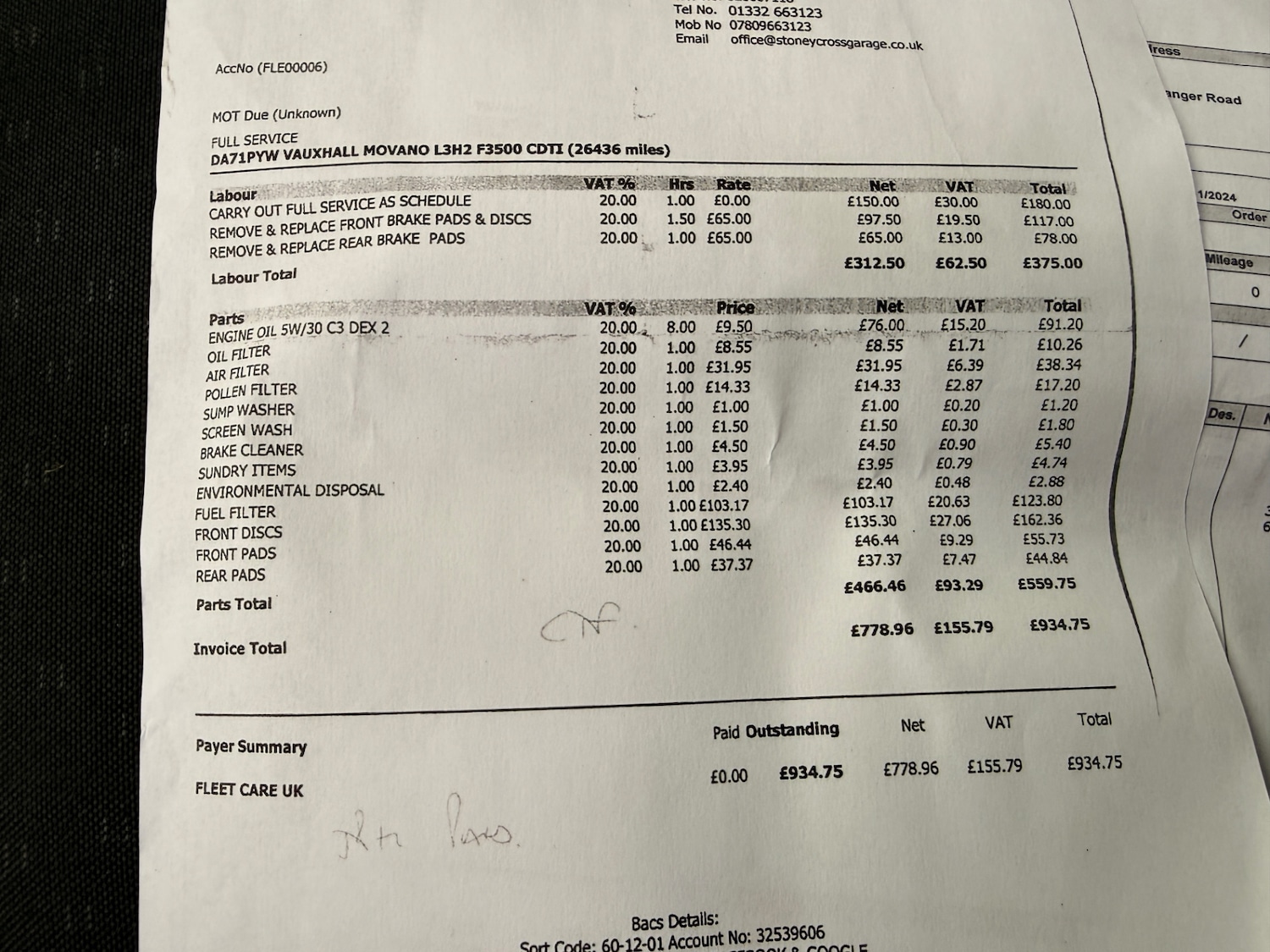 Used Vauxhall Movano 2021 for sale - 77342826: Photo 17