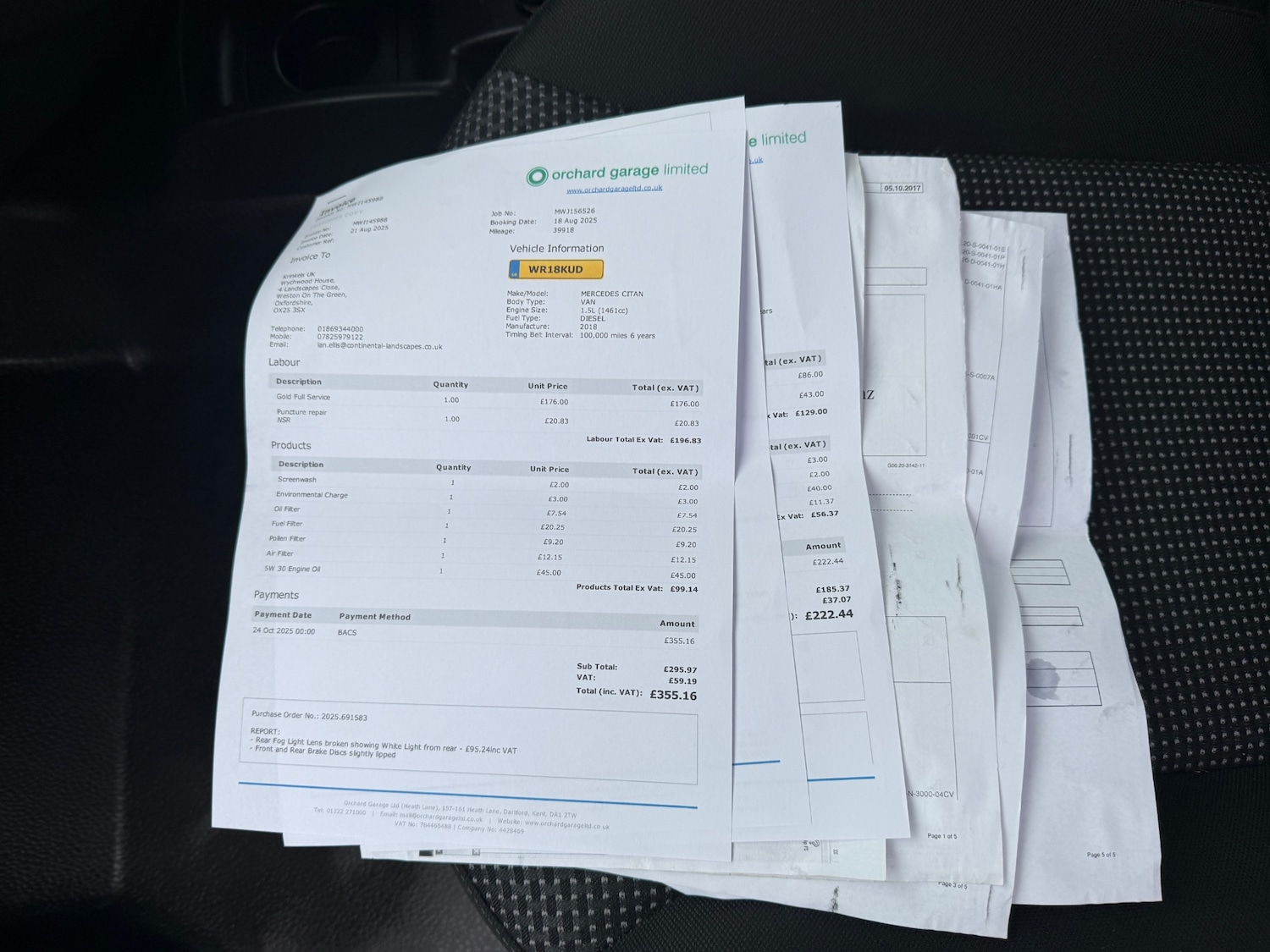 Used Mercedes-Benz Citan 2018 for sale - 77541328: Photo 9