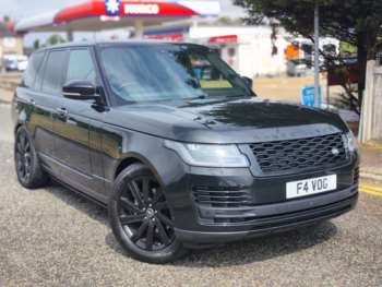 2019 - 3.0 SDV6 Autobiography 4dr Auto BLACK 2019(19) PRIVATE PLATE INCLUDED