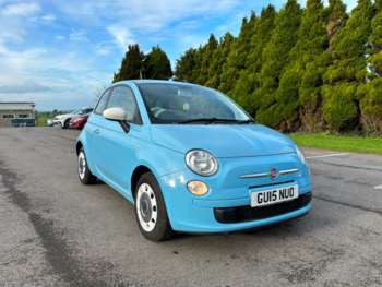 2015 (15) - Fiat 500 1.2 Colour Therapy 3dr Petrol Manual Blue Hatchback 3 Door