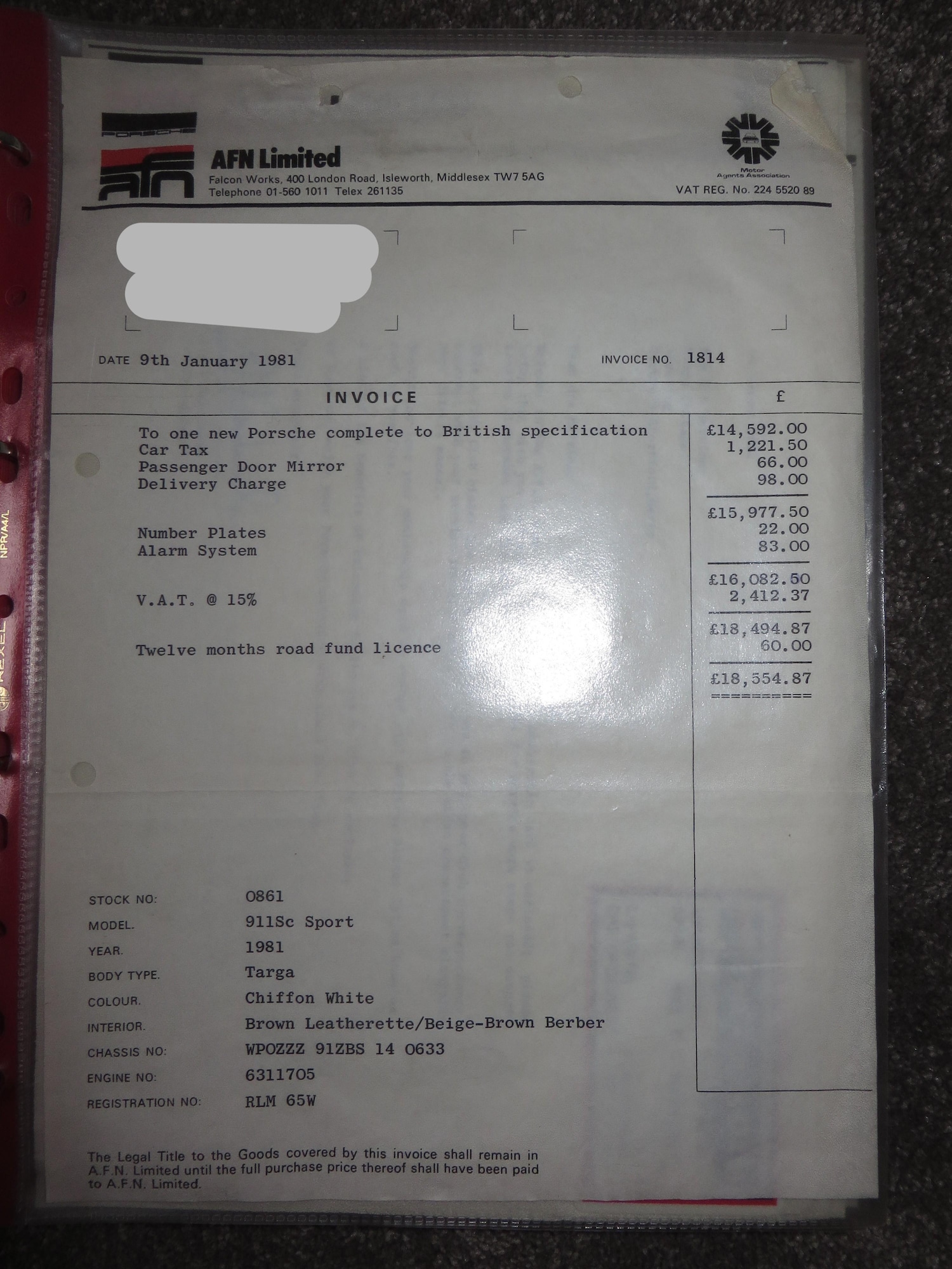 Used Porsche 911 1981 for sale - 77398510: Photo 13