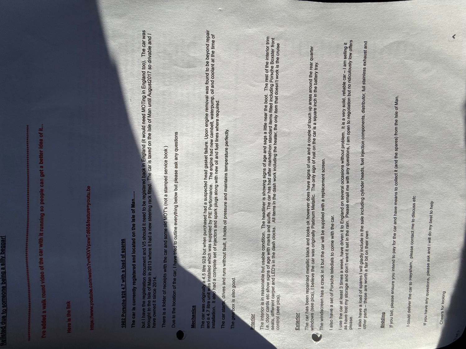 Used Porsche 928 1982 for sale - 77562763: Photo 32