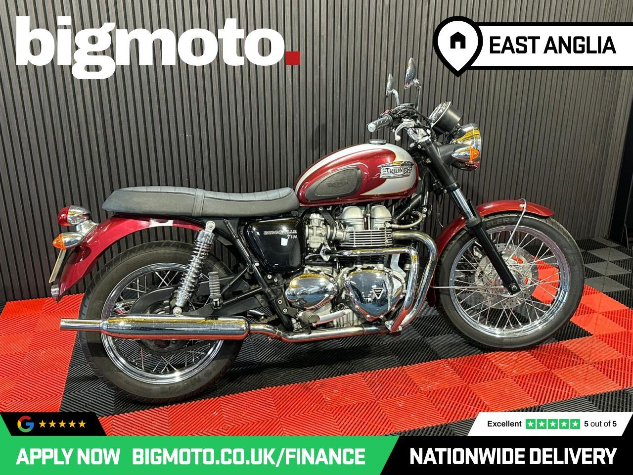 Used Triumph Bonneville T100 for sale - 78552415: Photo 4