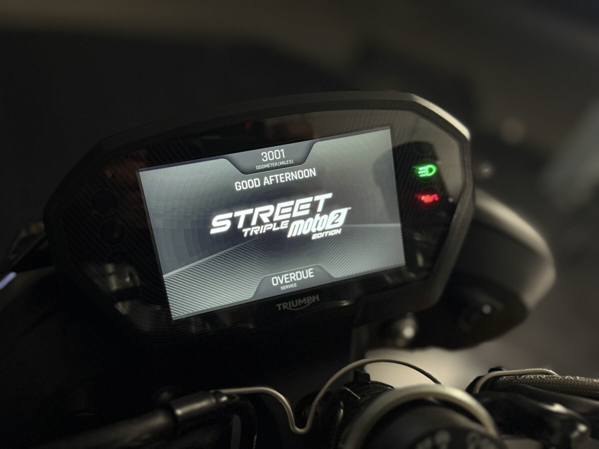Triumph STREET TRIPLE RS MOT