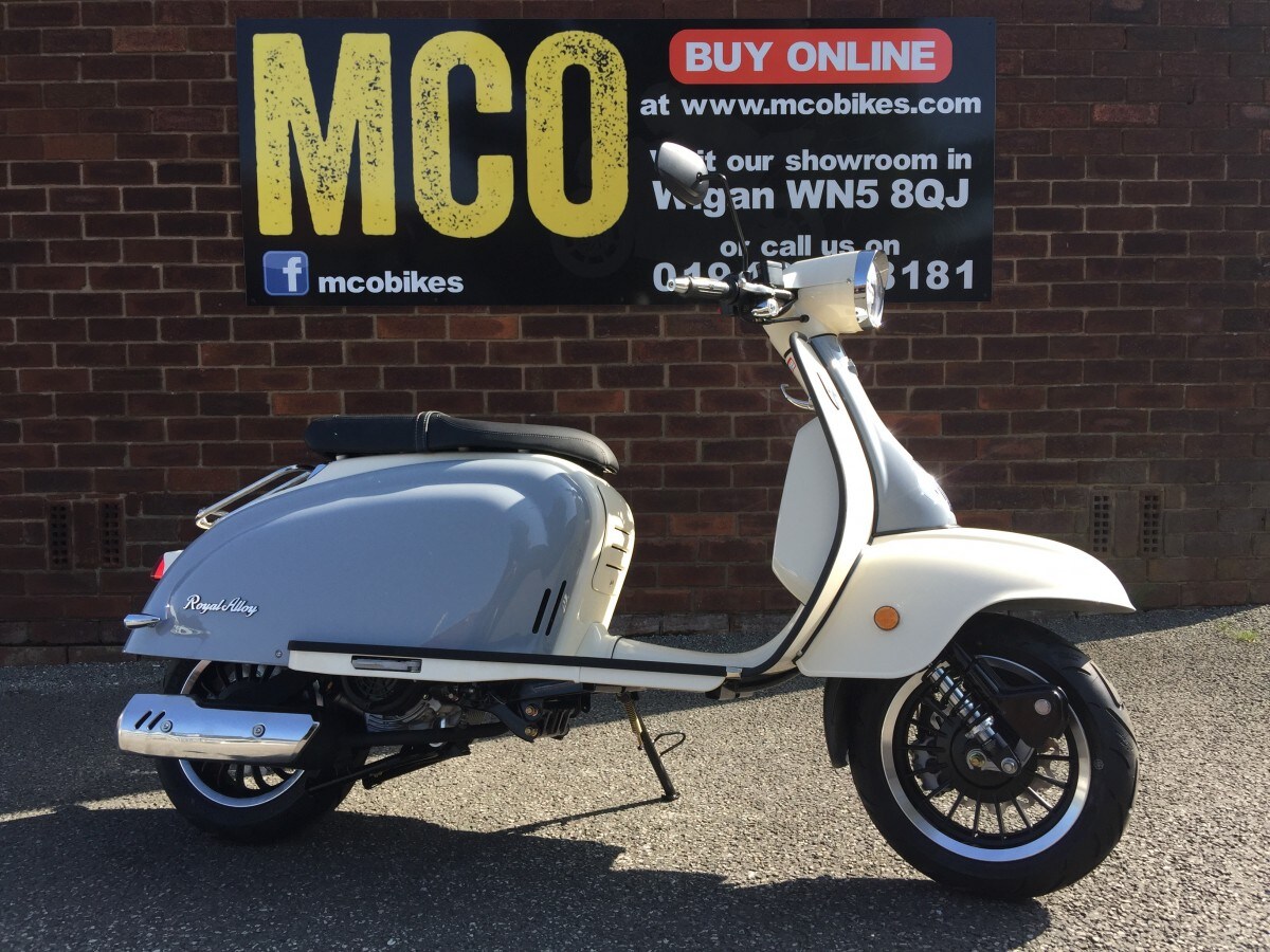 Royal Alloy TG125 AC Pre Reg 74 Plate