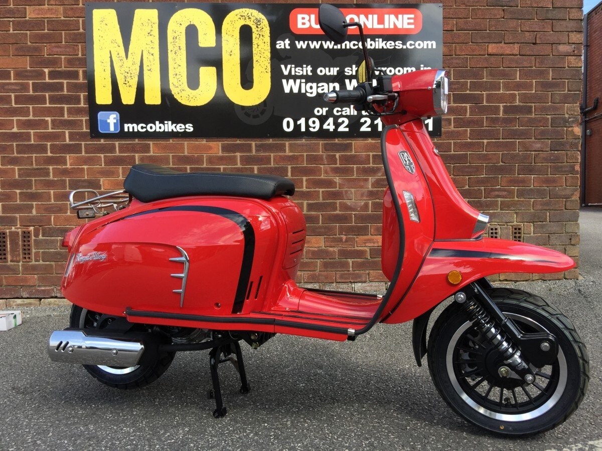 Royal Alloy GT125 AC CBS E5 Pre Reg 74 Plate