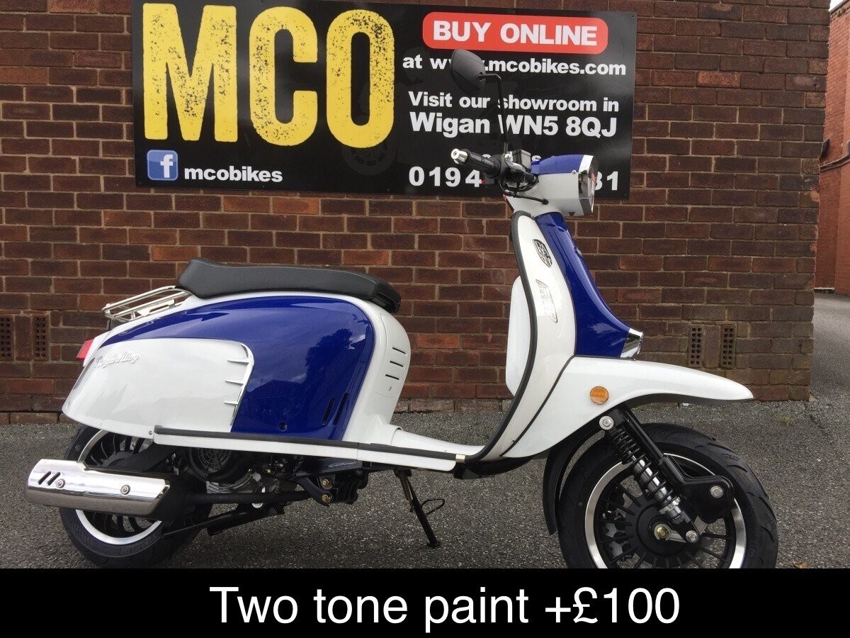 Royal Alloy GT125 AC CBS E5 Pre Reg 74 Plate