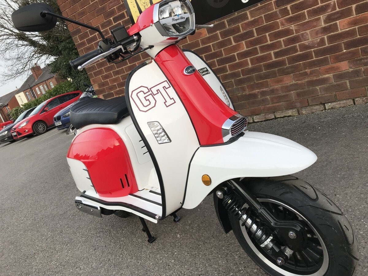 Royal Alloy GT125 AC CBS E5 Pre Reg 74 Plate