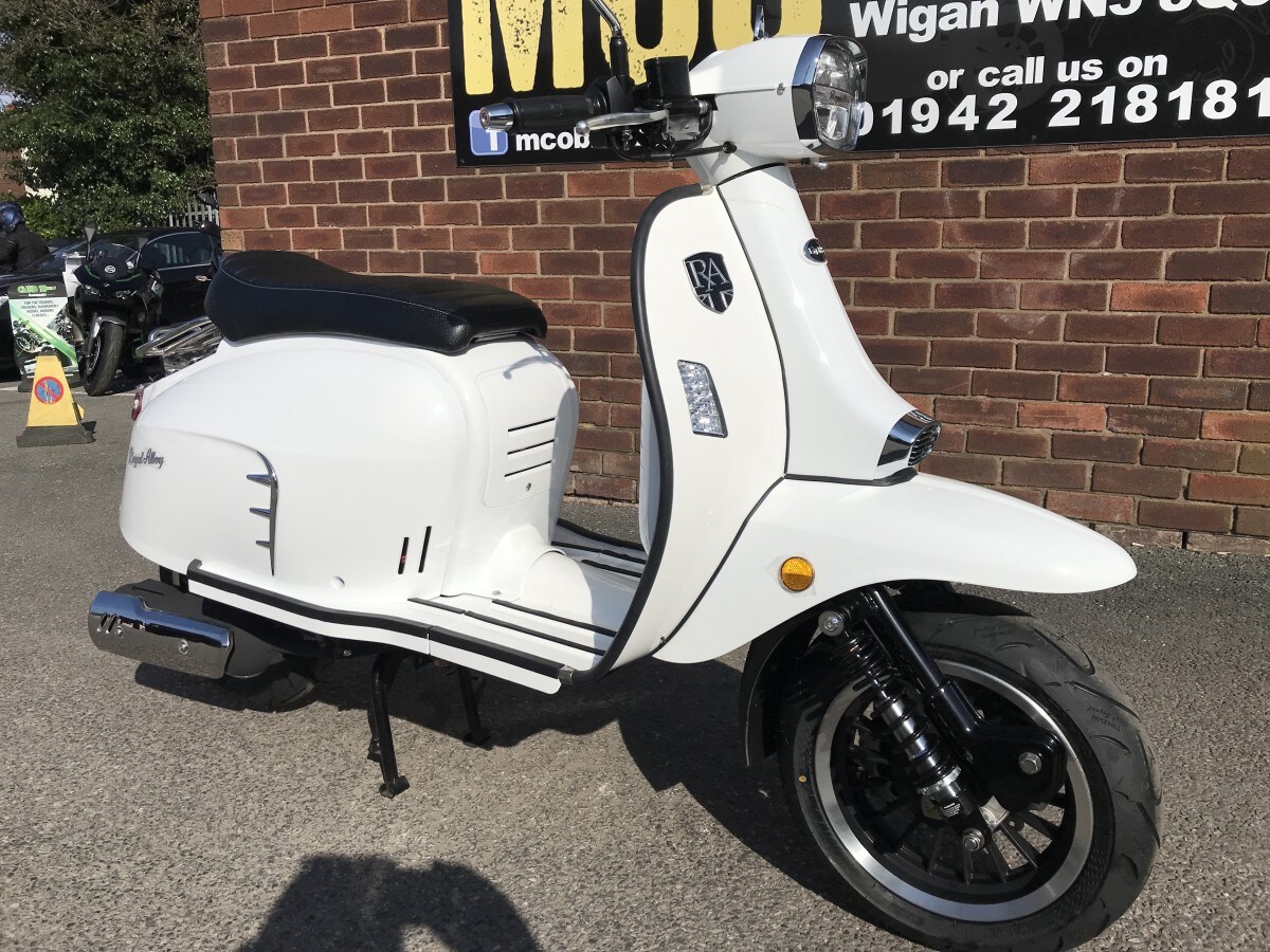 Royal Alloy GT125 AC CBS E5 Pre Reg 74 Plate