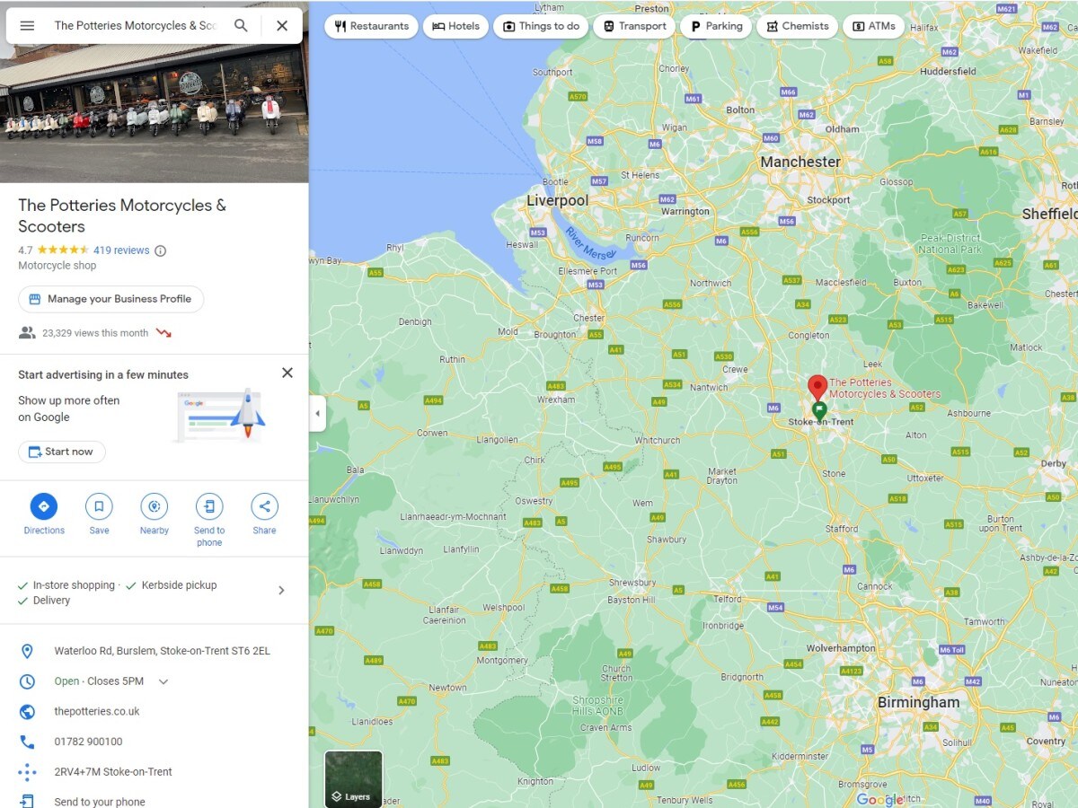 Royal Enfield Super Meteor 650 Astral Blue Pre-reg