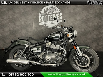 Used Royal Enfield Super Meteor 650 Astral Blue Pre-reg undefined for sale - bike-77866208: Photo