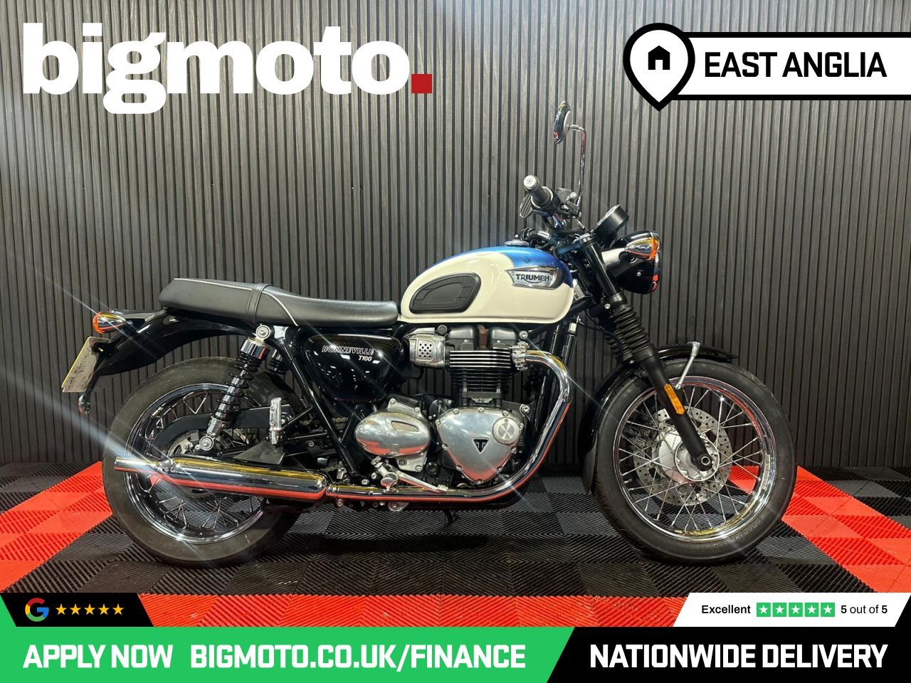 Used Triumph Bonneville T100 for sale - 78434776: Photo 2