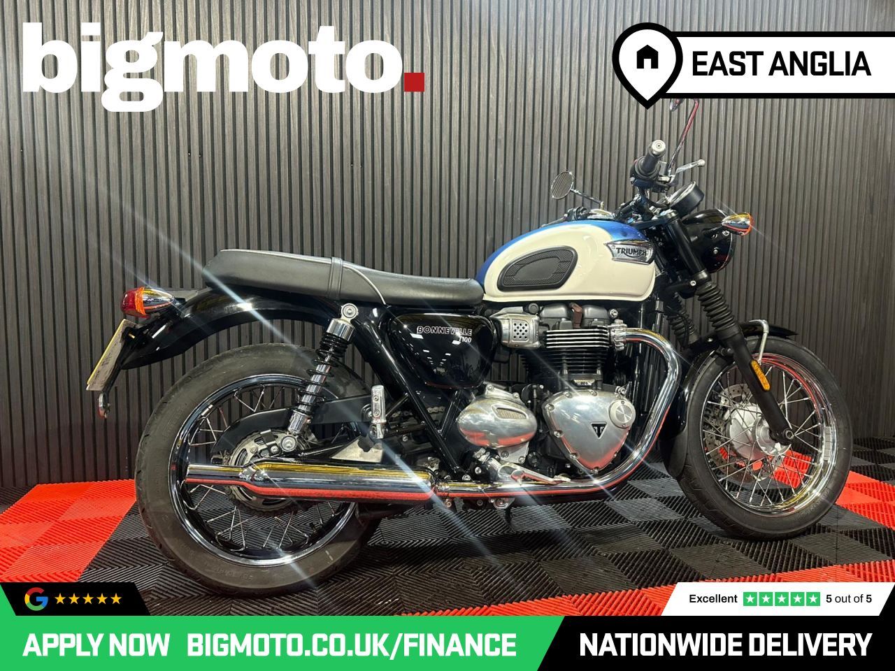 Used Triumph Bonneville T100 for sale - 78434776: Photo 4
