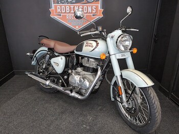 Used Royal Enfield CLASSIC 350 HALCYON GREY undefined for sale - bike-77868711: Photo
