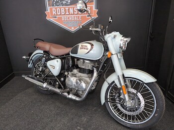 Used Royal Enfield CLASSIC 350 HALCYON GREY undefined for sale - bike-77868711: Photo